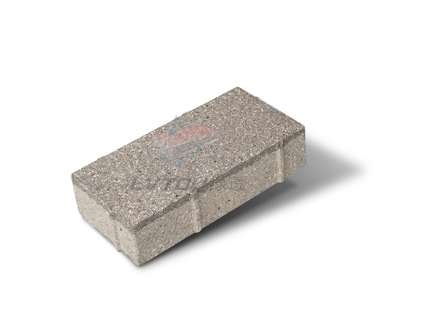 中灰陶瓷透水砖