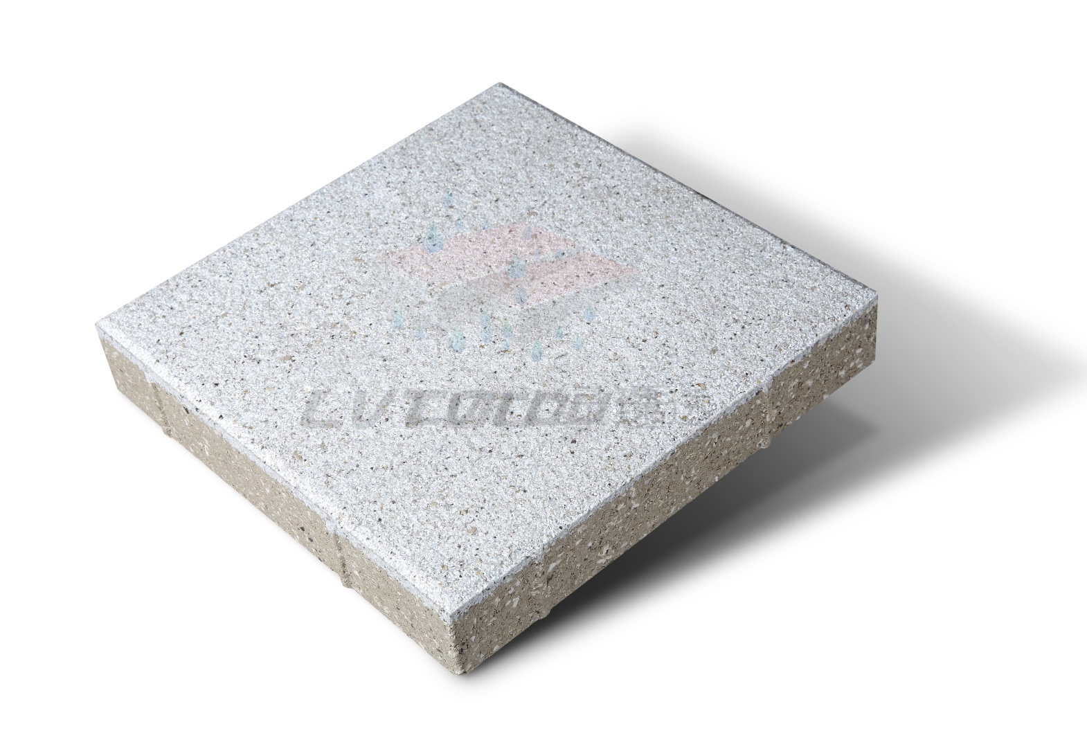 芝麻白仿石陶瓷透水砖